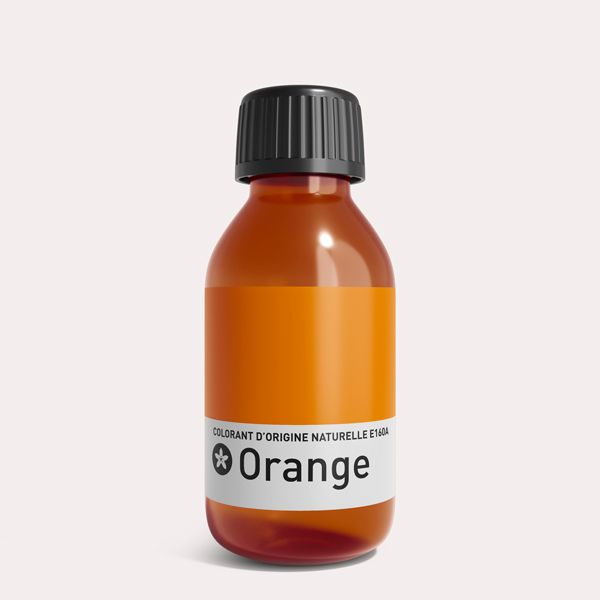 Colorant alimentaire orange naturel
